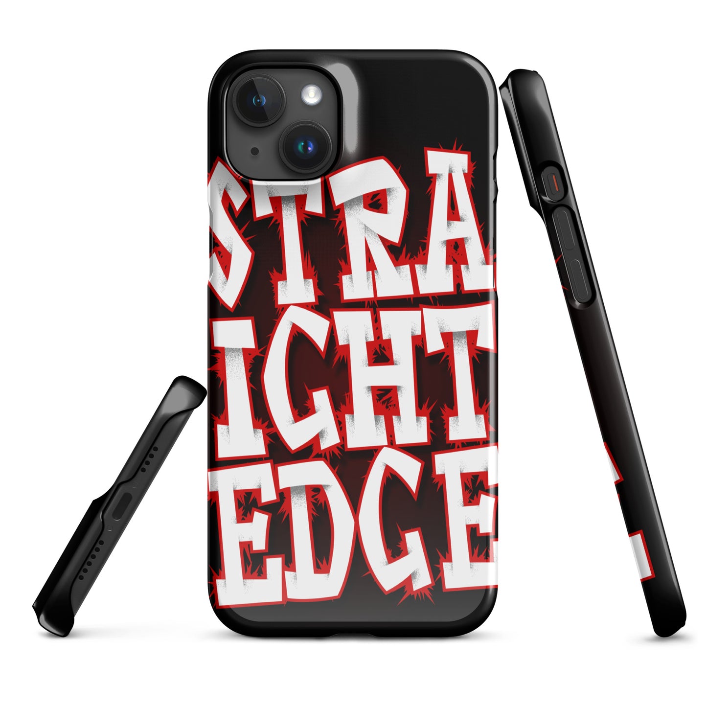 Snap case for iPhone® Straight Edge Art