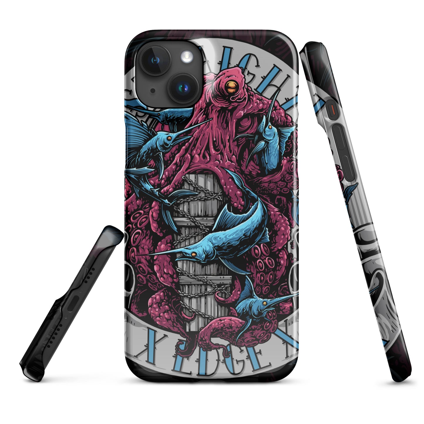 Snap case for iPhone® Straight Edge Octopus