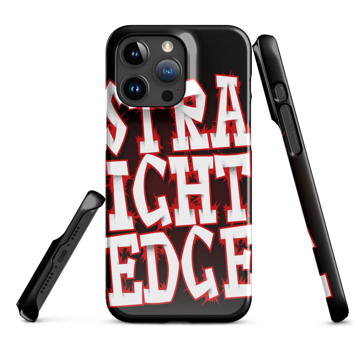 Snap case for iPhone® Straight Edge Art