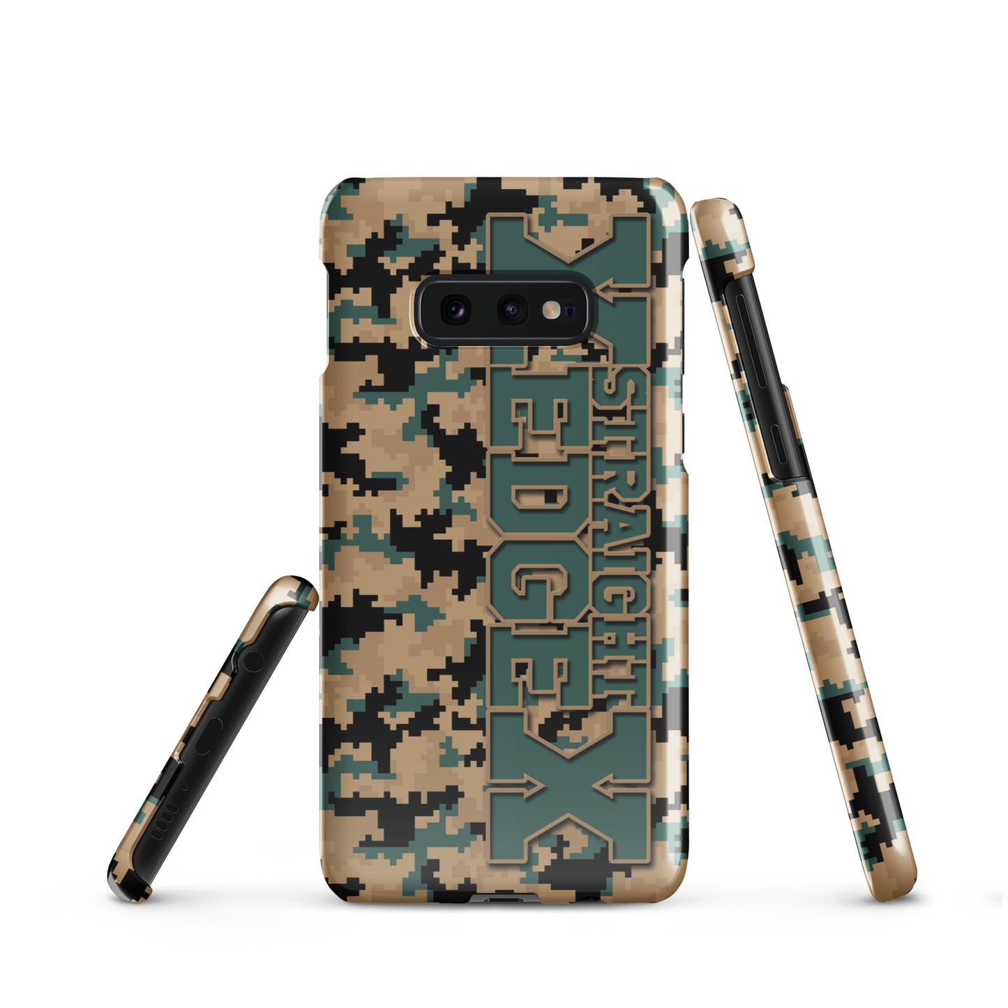 Snap case for Samsung® Straight Edge Camo Pixel