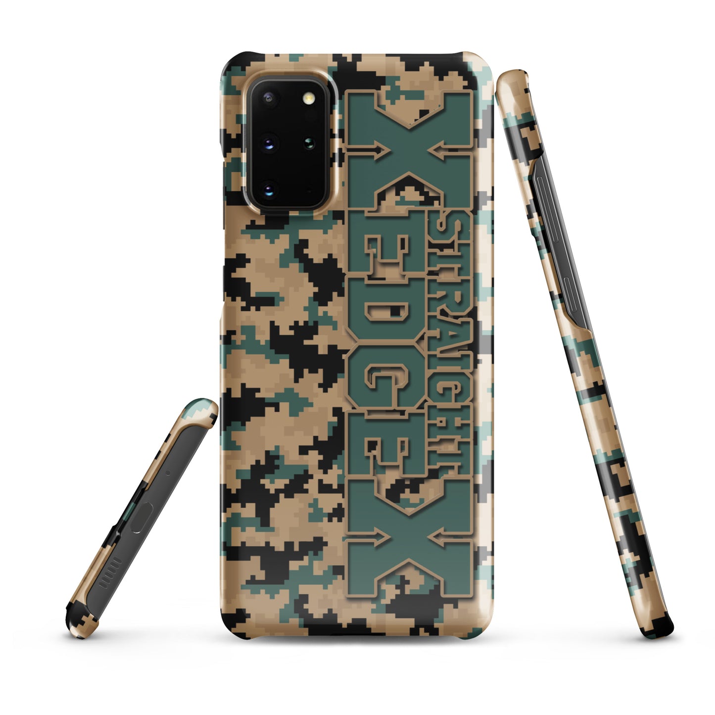 Snap case for Samsung® Straight Edge Camo Pixel