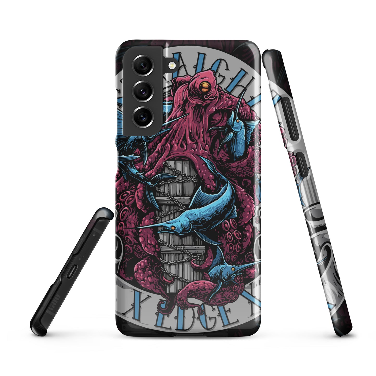 Snap case for Samsung® Straight Edge Octopus