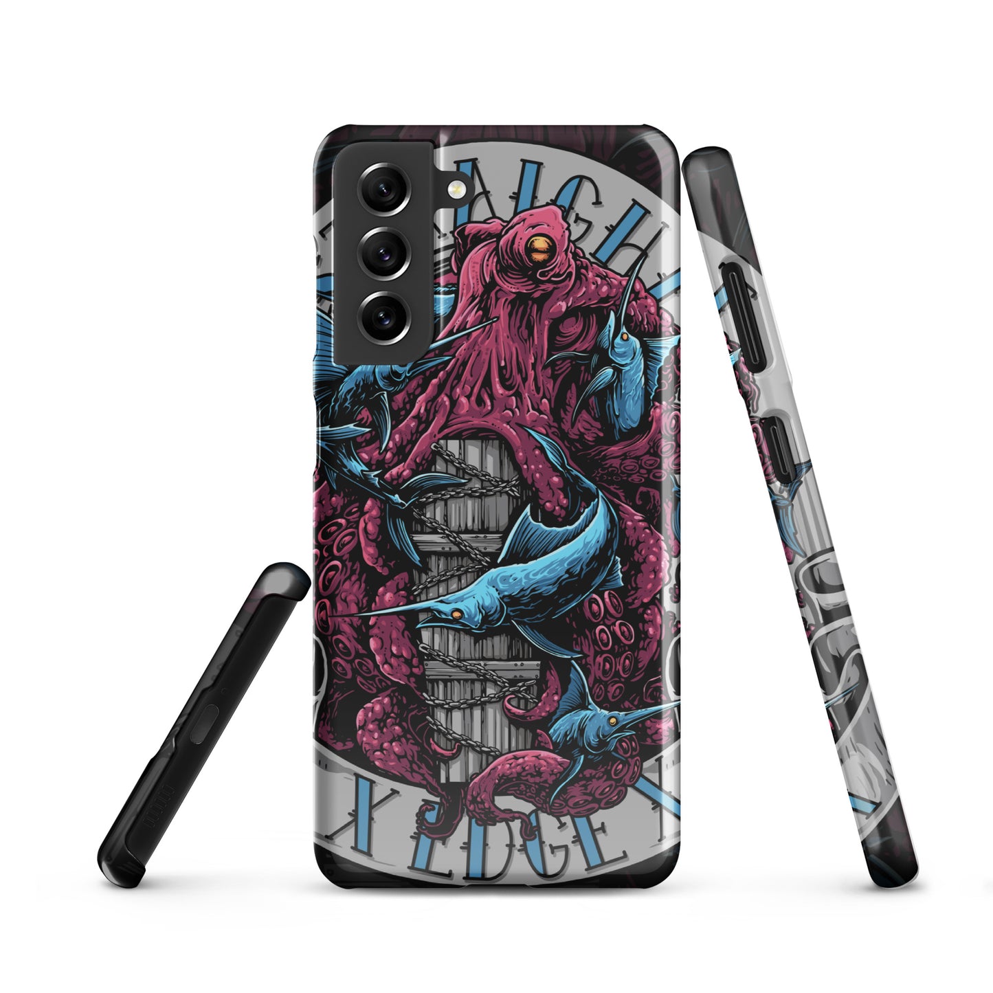 Snap case for Samsung® Straight Edge Octopus