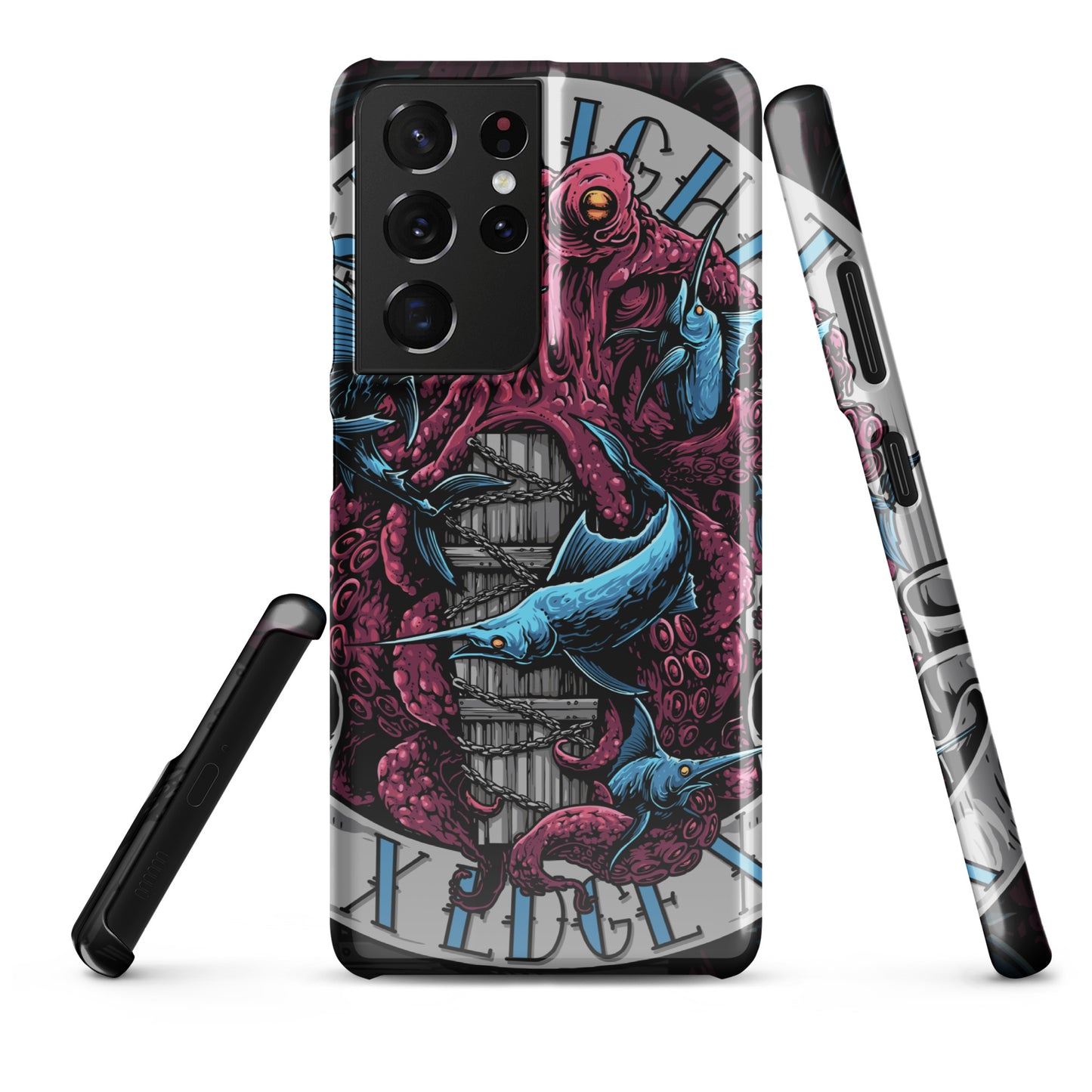 Snap case for Samsung® Straight Edge Octopus