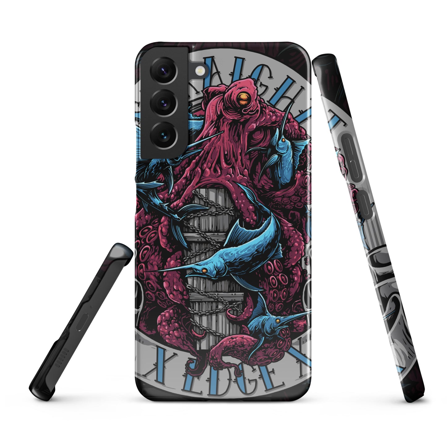 Snap case for Samsung® Straight Edge Octopus