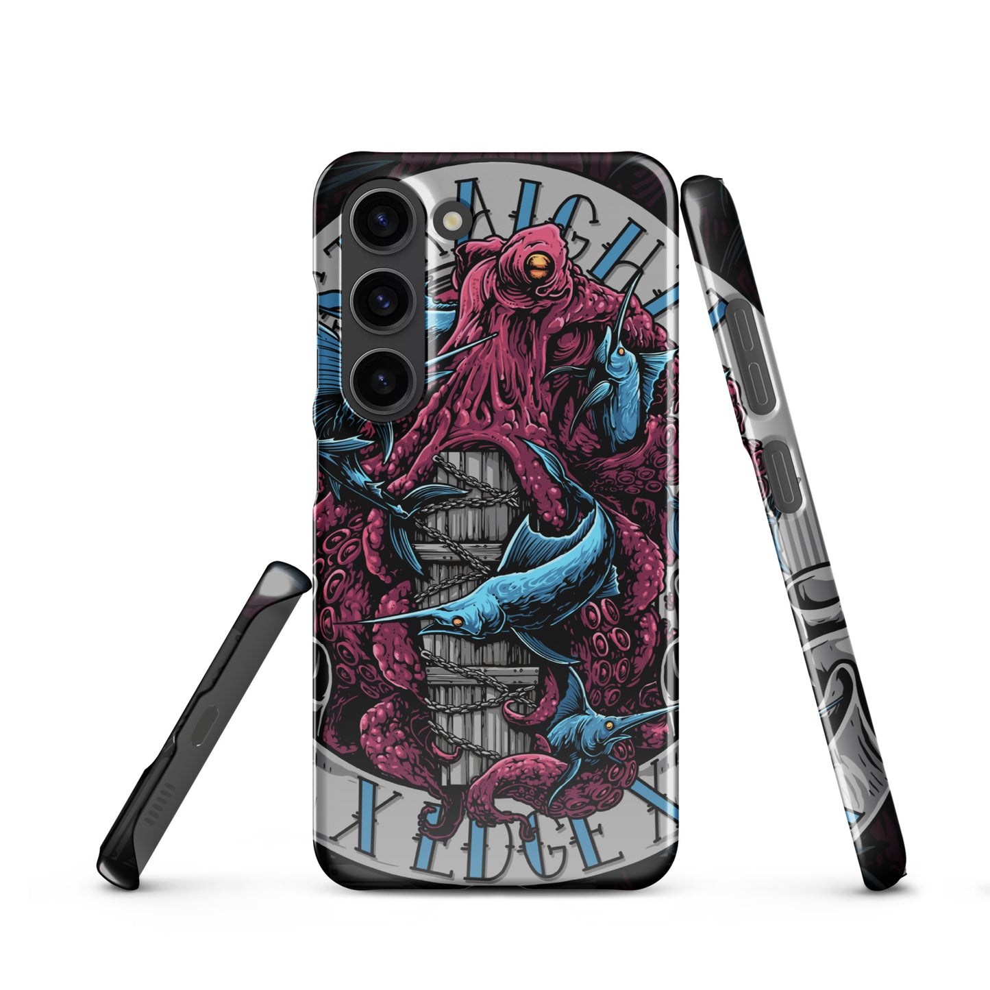 Snap case for Samsung® Straight Edge Octopus