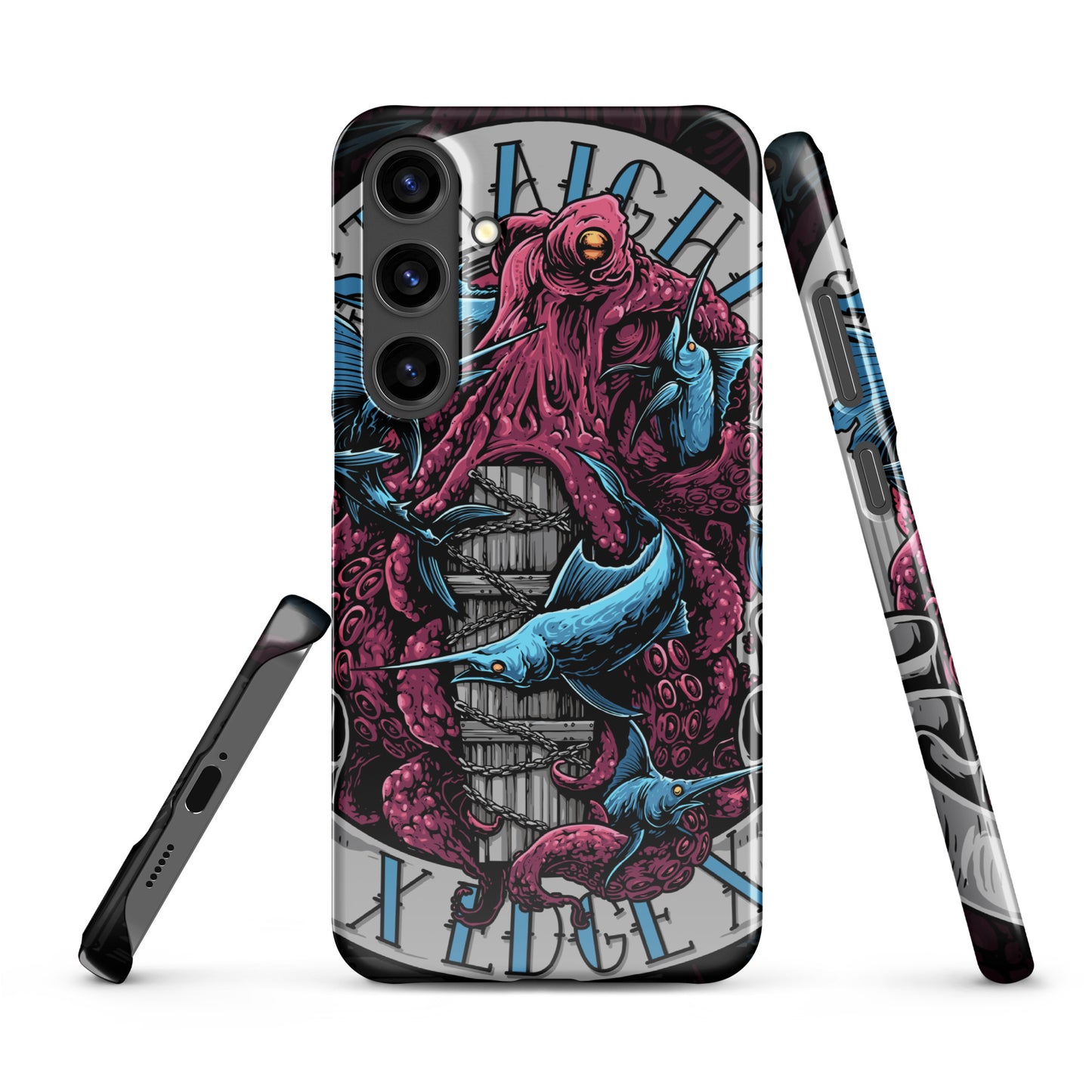 Snap case for Samsung® Straight Edge Octopus