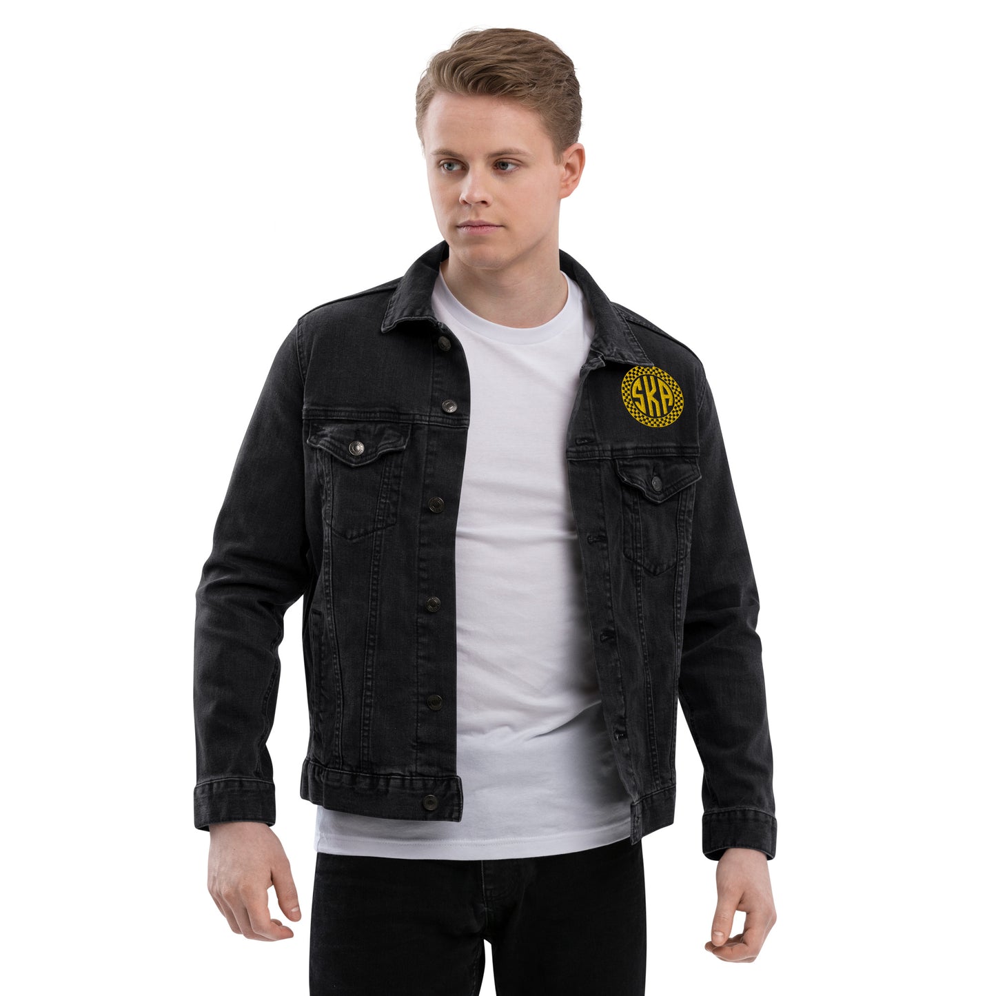 Denim Jacket Ska (Black)