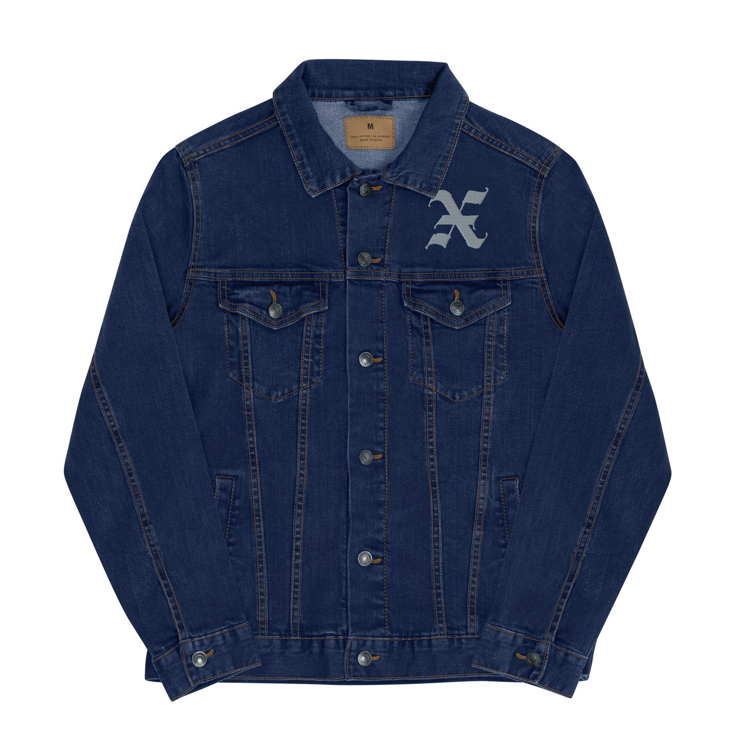 Denim Jacket Straight Edge (Blue)