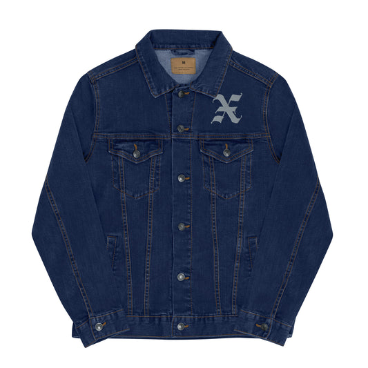 Denim Jacket Straight Edge (Blue)