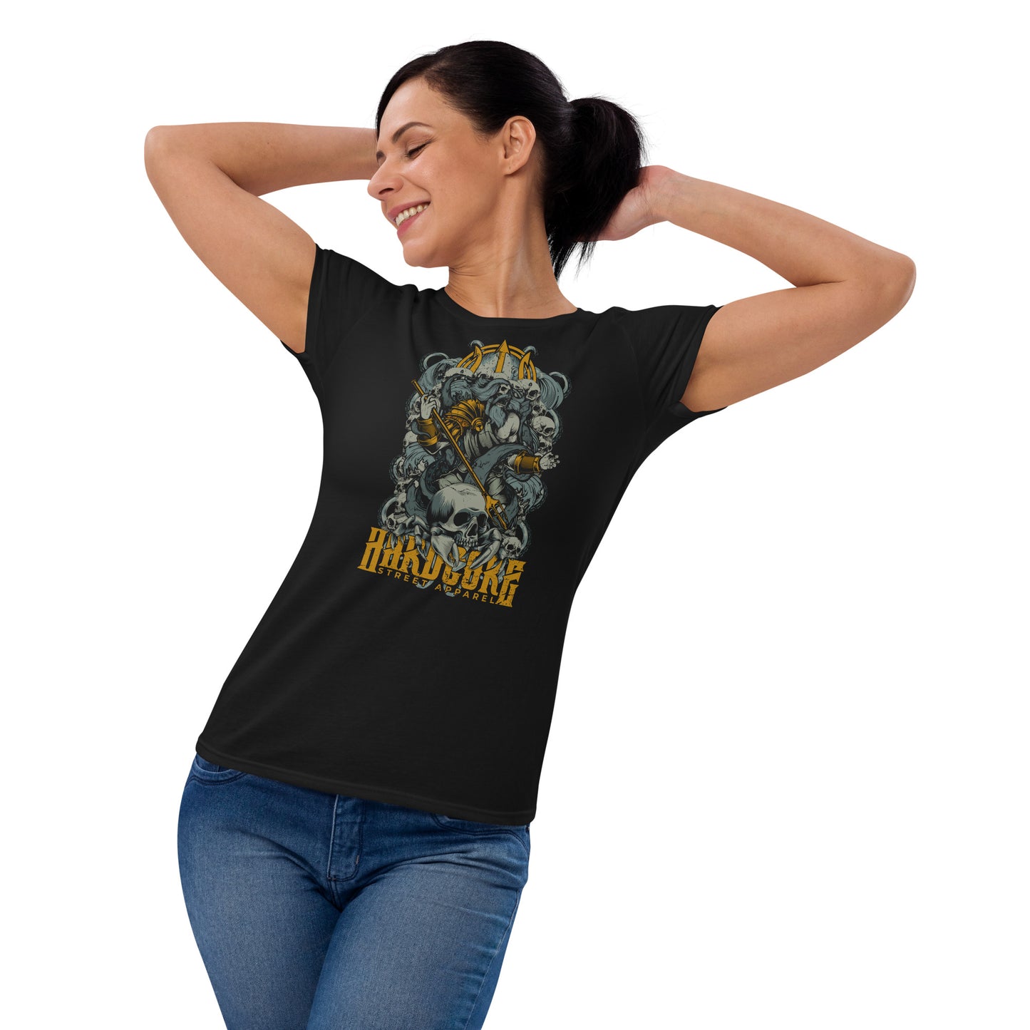 T-Shirt Women HCSA Poseidon (Black)