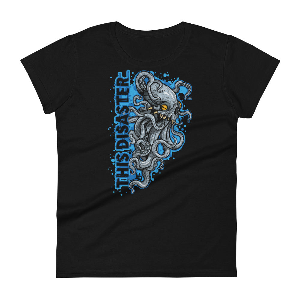 T-Shirt Women This Disaster Octopus