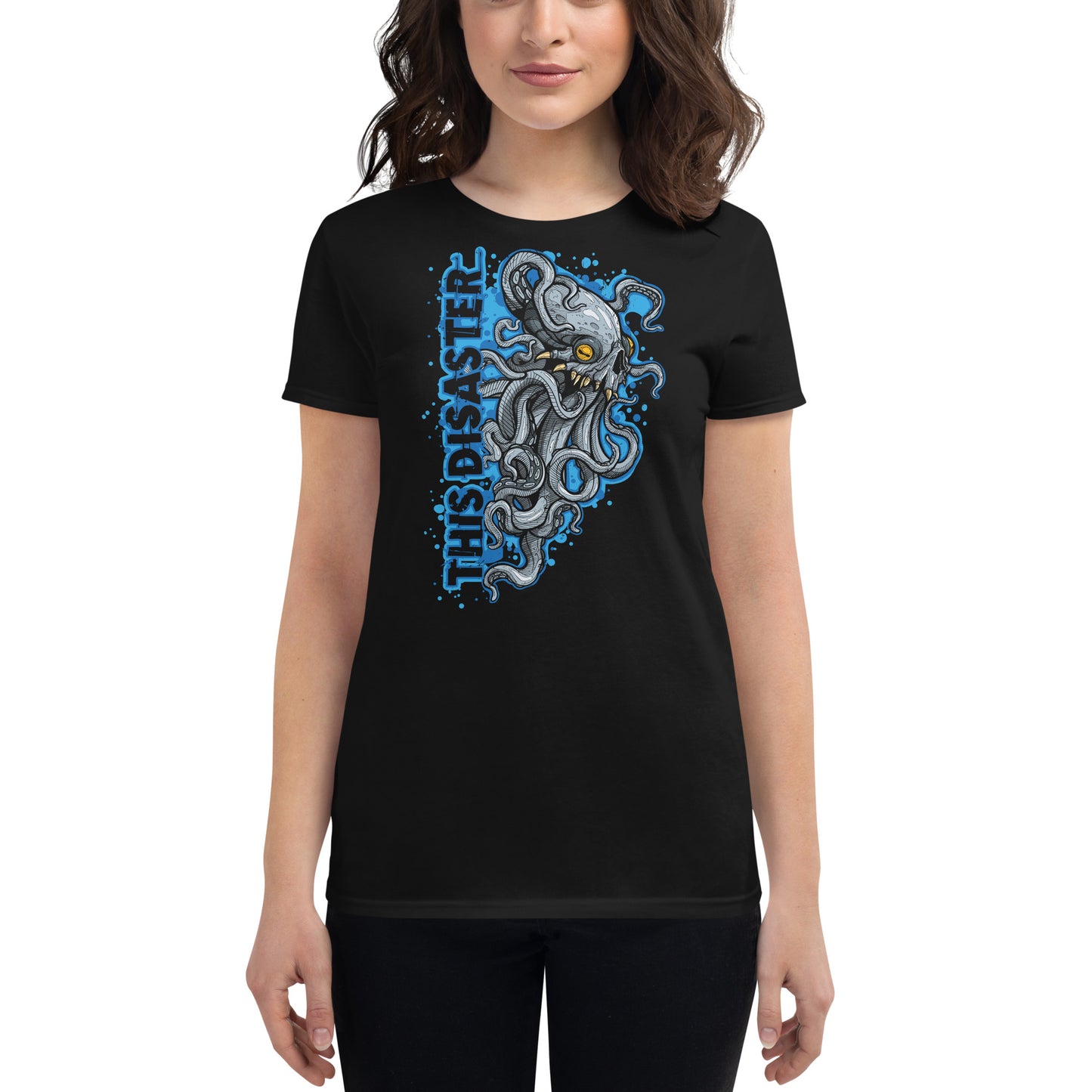 T-Shirt Women This Disaster Octopus