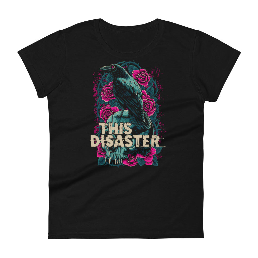 T-Shirt Women This Disaster Crow