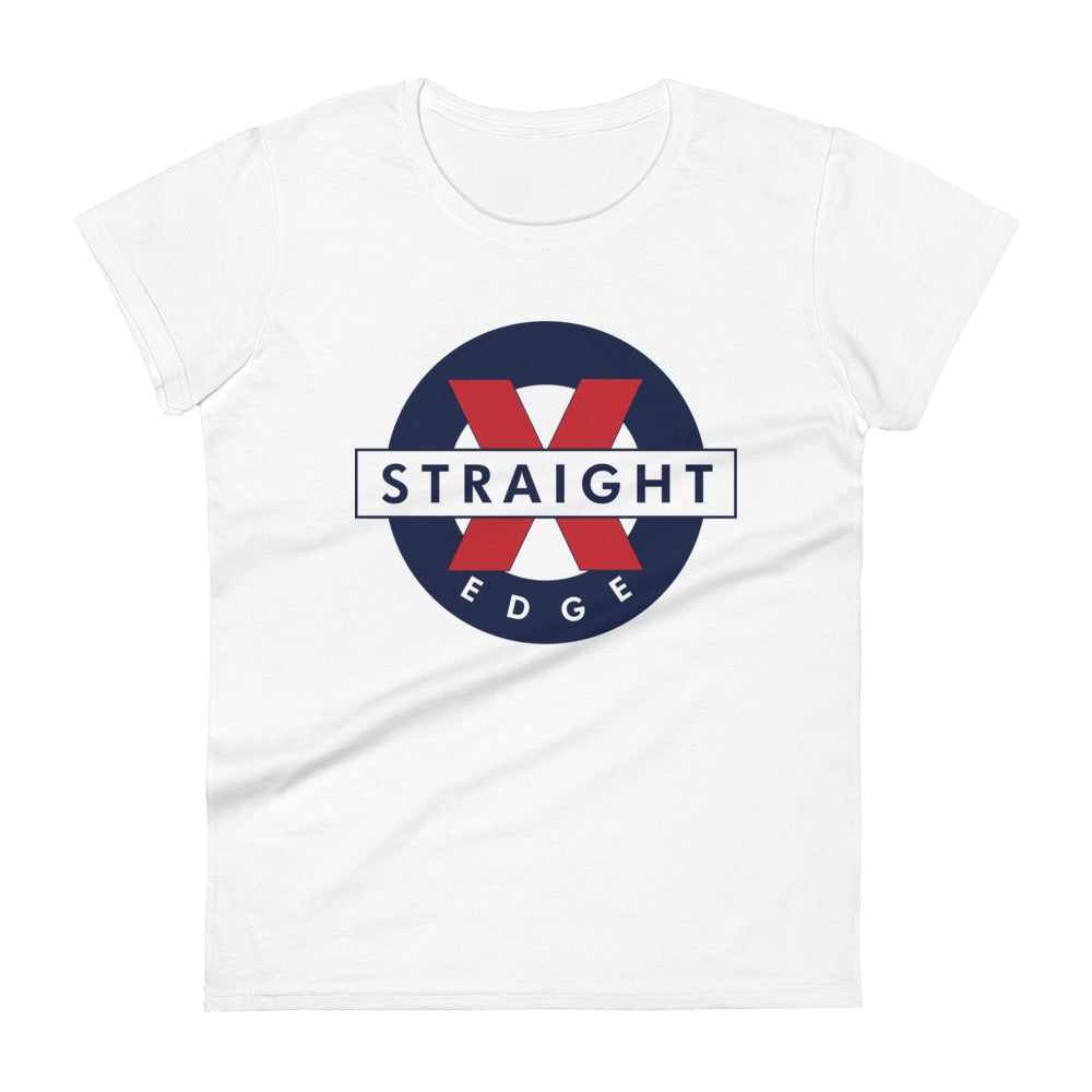 T-Shirt Women Straight Edge ''VuarnetStyle'' (White)