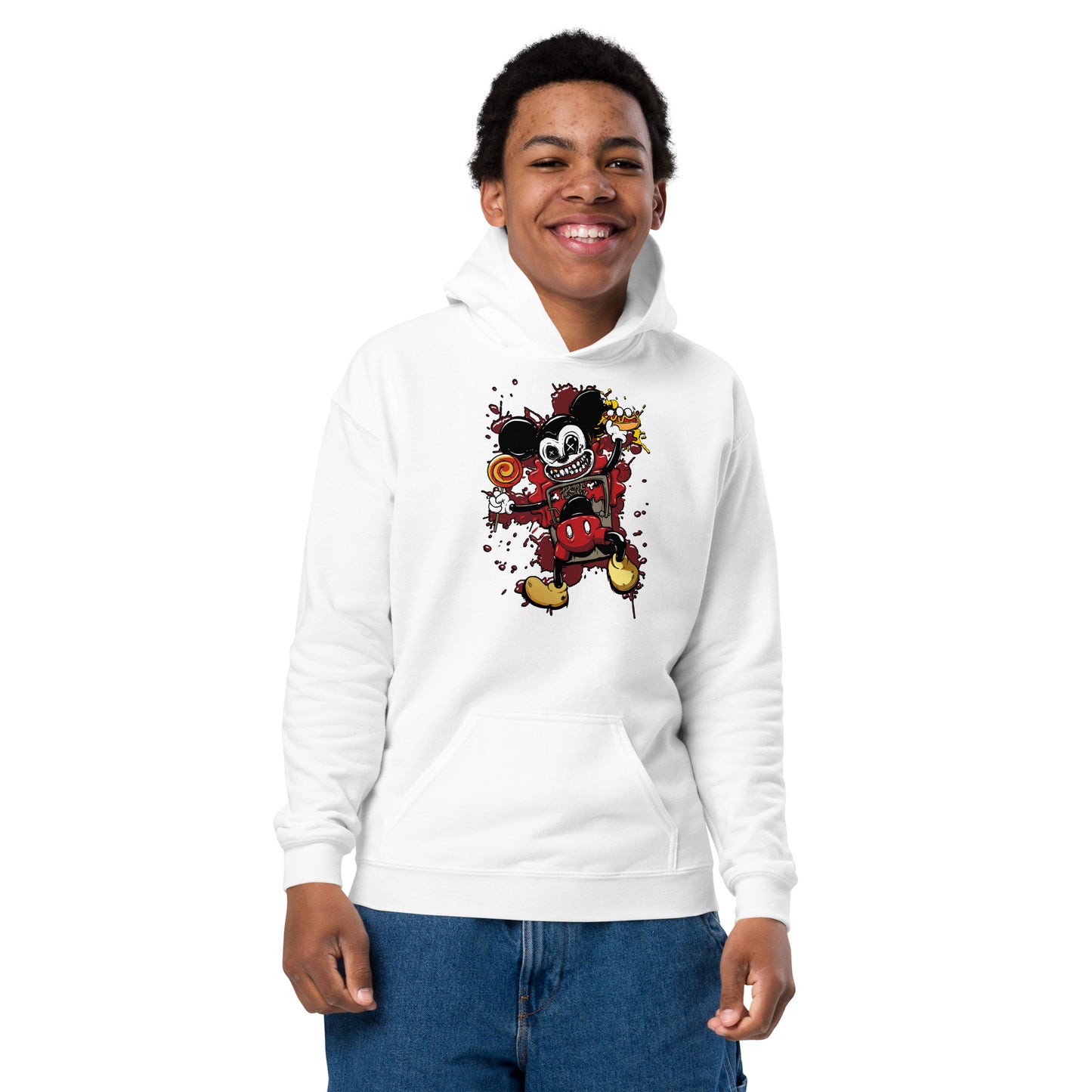 Hoodies Kids Dead Mouse (XS to XL)